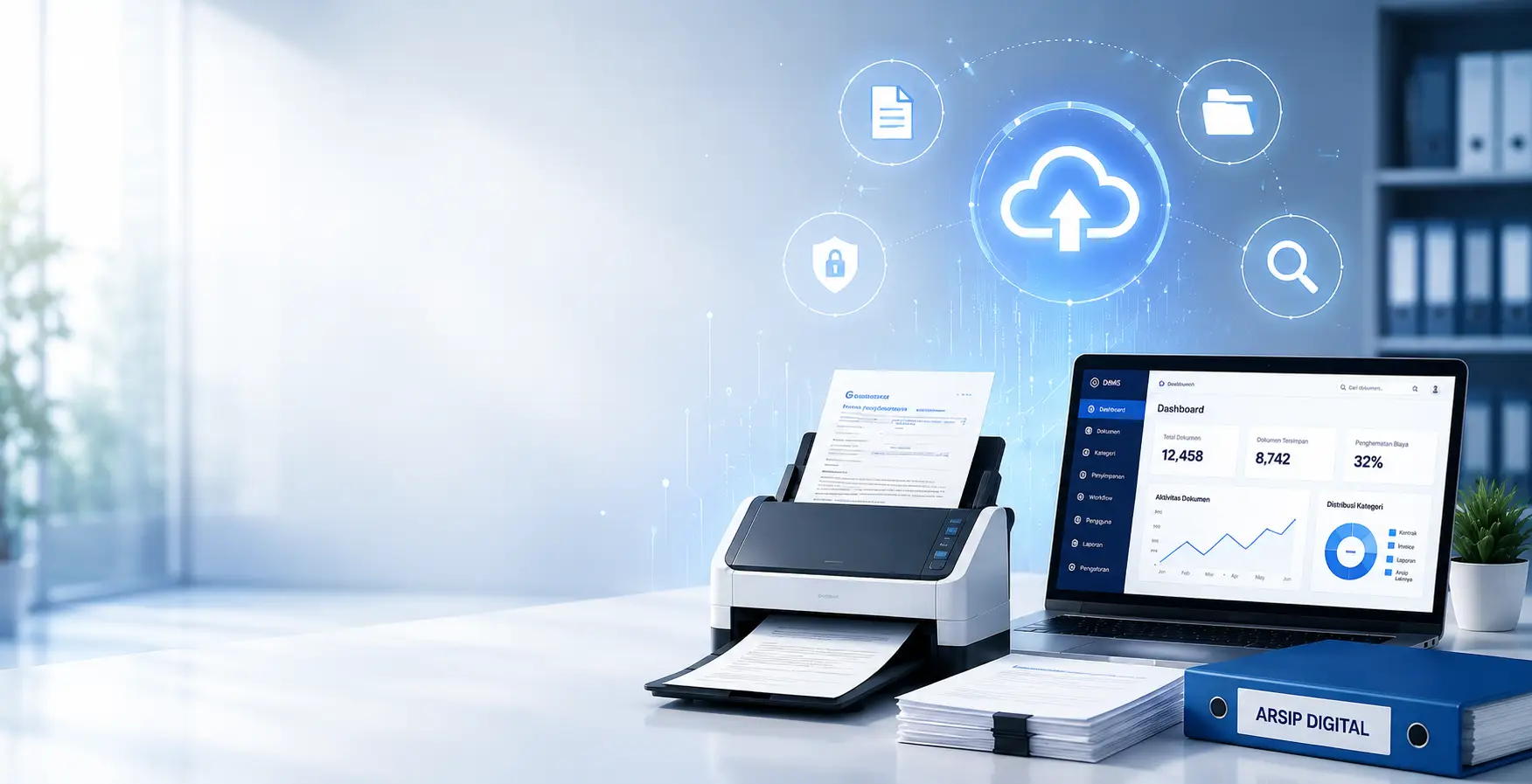 Scanner Profesional Digitalisasi Dokumen