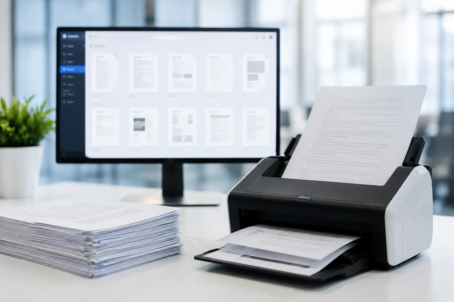 Scanner Profesional Digitalisasi Dokumen